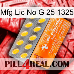 Mfg Lic No G 25 1325 new05